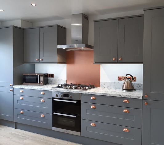 Decorative Copper Backsplash for Kitchen