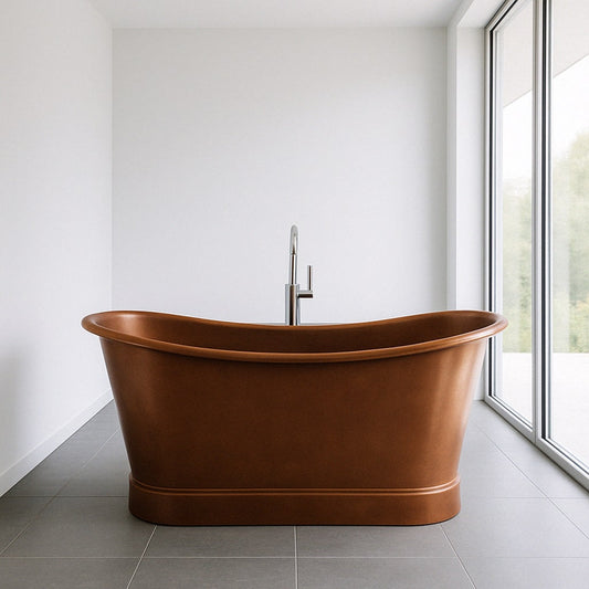 Guide to Double Slipper Smooth Copper Bathtub