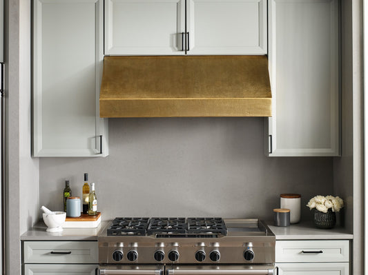 copper range hood