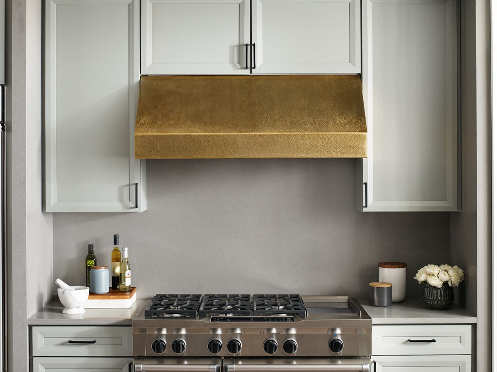 Mexican Hammered Copper Range Hood Custom Copper