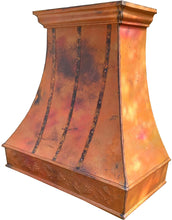 custom copper stove hood