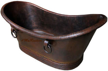 grand slipper copper tub