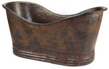 slipper copper tub