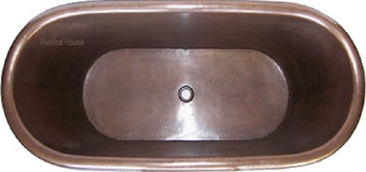 contemporary copper tub