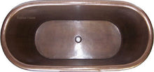 contemporary copper tub
