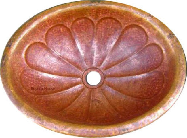 Copper Bathroom Sink "Colima"