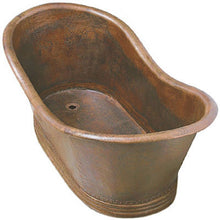 Spanish free standing copper tub