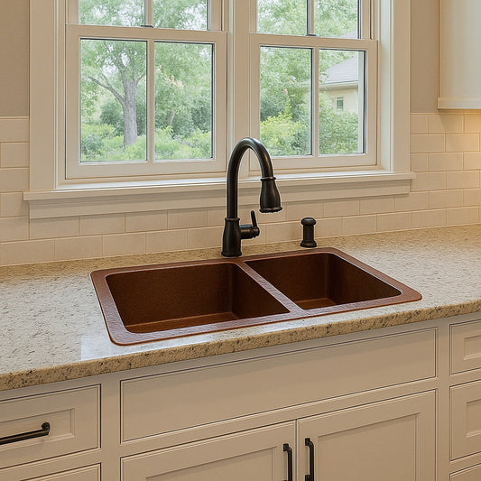 Custom Copper Farmhouse Sinks