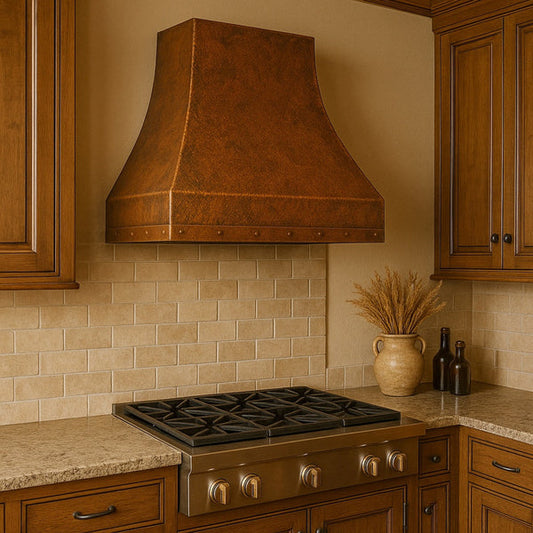 Mexican Copper Range Hoods for Sale