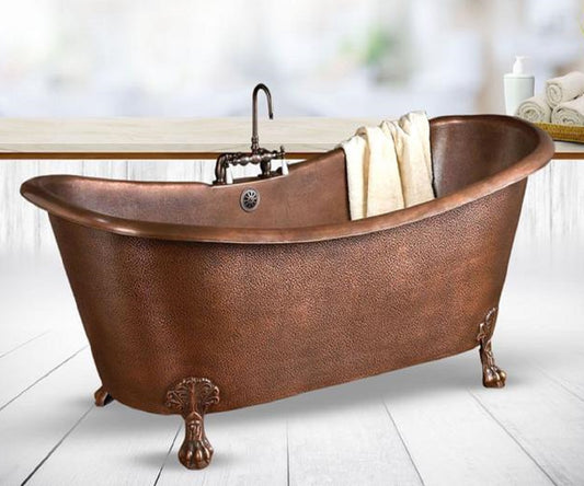 antique copper tubs