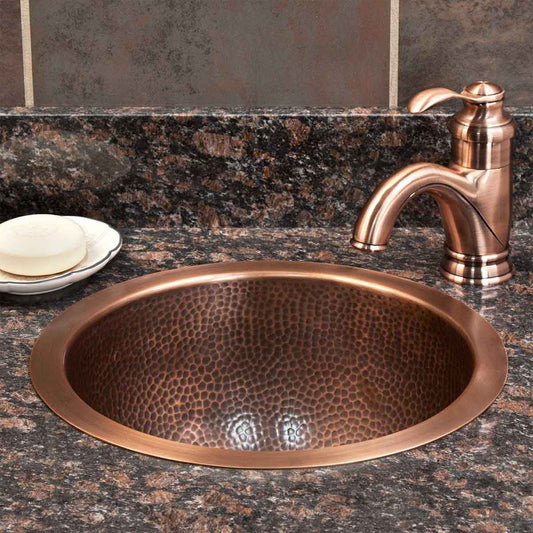 buying copper bathroom sink