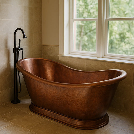 Most Popular Copper Bathtub Sizes for Every Bathroom