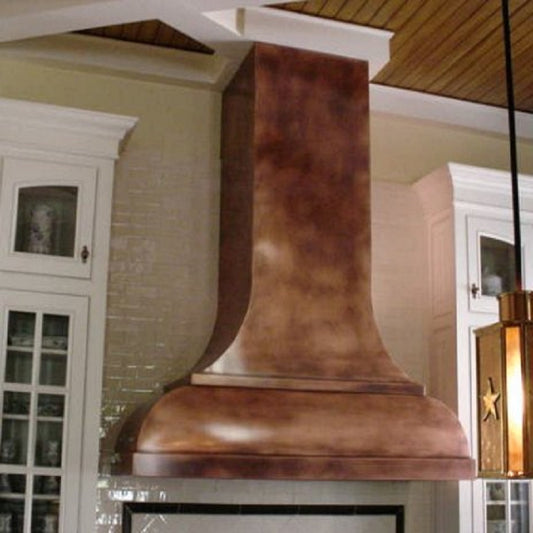 copper kitchen hood extractor