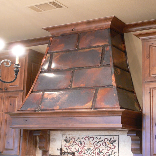 copper kitchen hoods