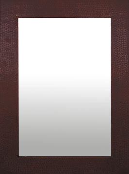 Custom Mirrors with Copper Frame
