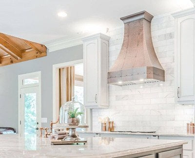 Standout Copper Range Hood