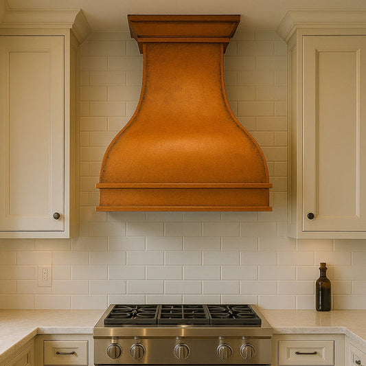 Made-to-Order Copper Kitchen Hood Extractors