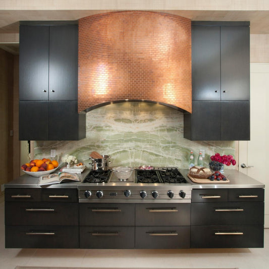 Custom Copper Hood with Insert