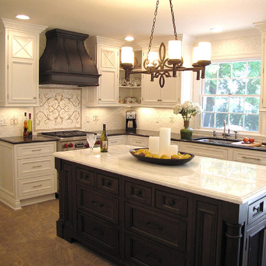 customized copper range hood for kitchen