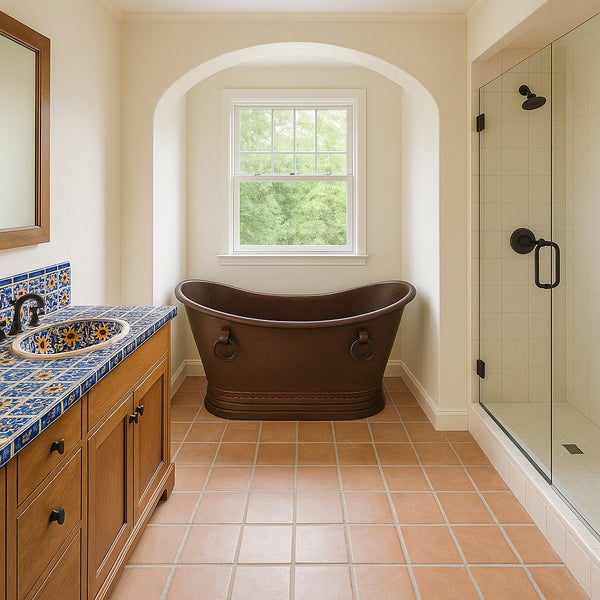 Copper Bathtubs for a Bathroom