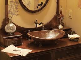 Copper, Round Sinks for Smaller Bathrooms