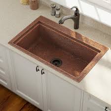 Drop-in Copper Farmhouse Sink