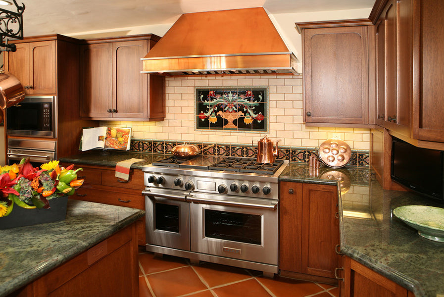 Ductless Copper Range Hood Option