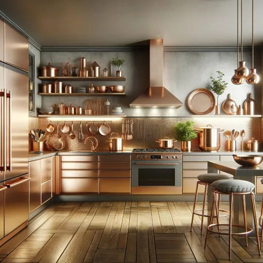 elevatingkitchen with copper 
