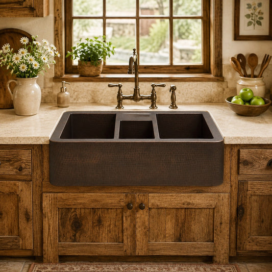 3 Ways to Configure Your Copper Kitchen Sink