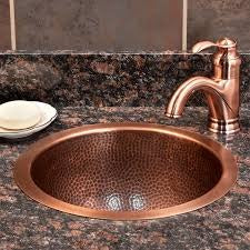 Hand-hammered Copper Sink