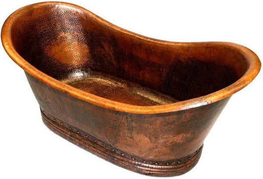 Small Custom Copper Bathtub