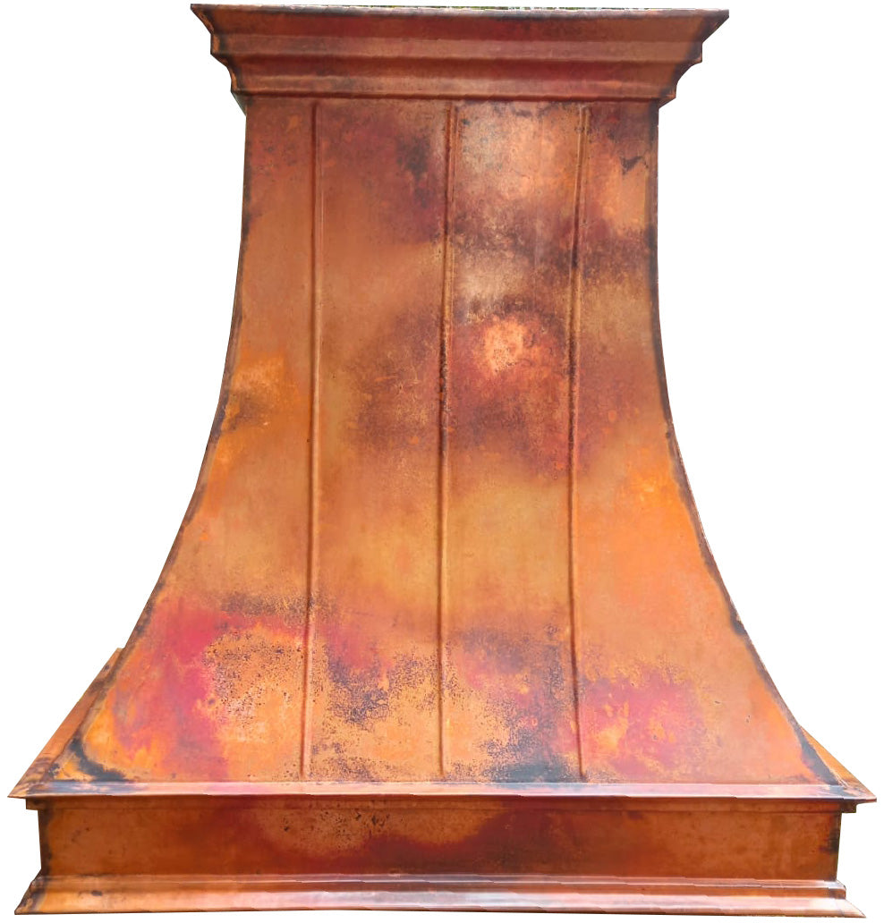 country copper stove hood