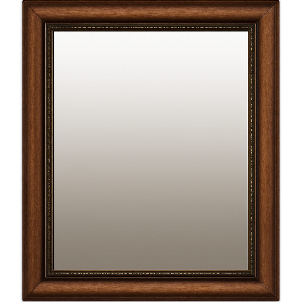 copper dining room mirror