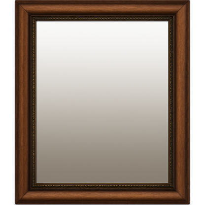 copper dining room mirror