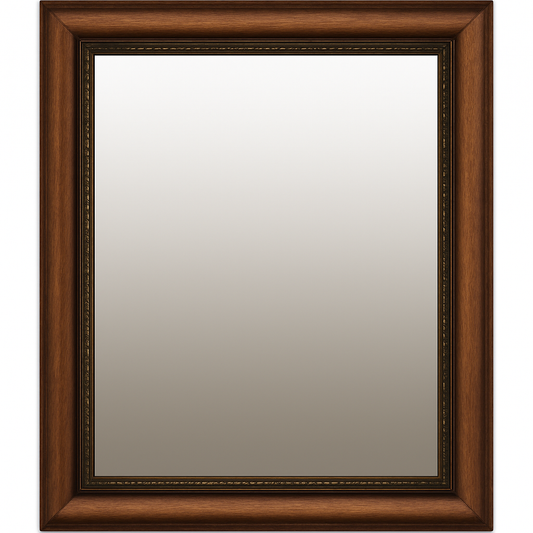 copper dining room mirror