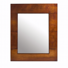 contemporary copper mirror frame
