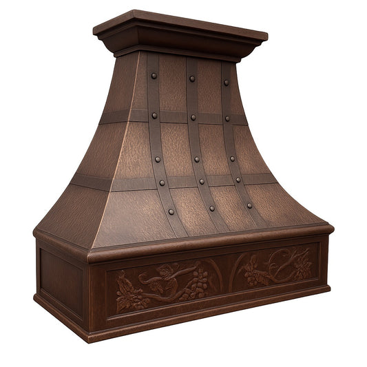 Copper Range Hood "Georgia"