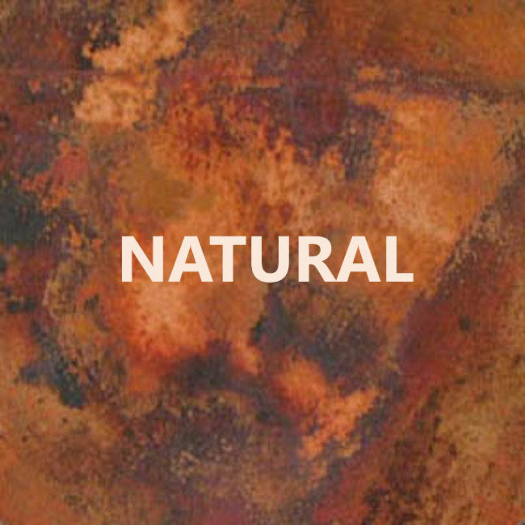 Handcrafted scalloped copper range hood for rustic kitchens, natural finish option