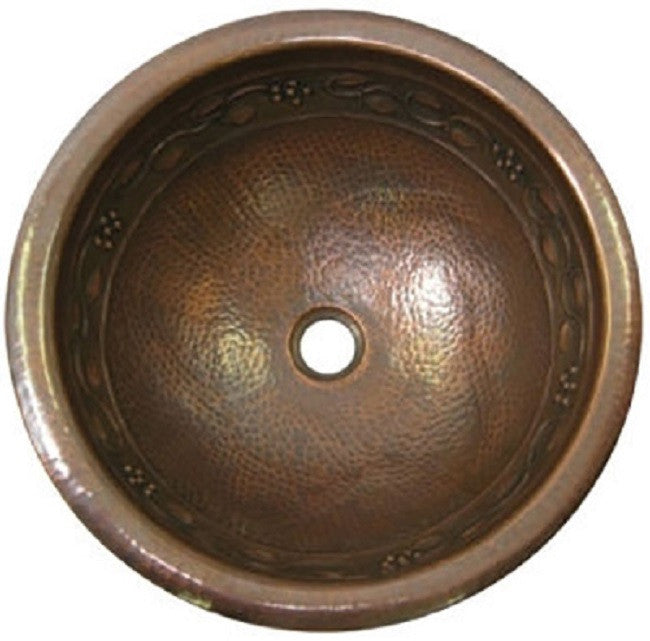 Copper Bathroom Sink "Arturo"