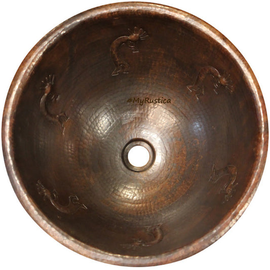 Copper Bathroom Sink "Gustavo"