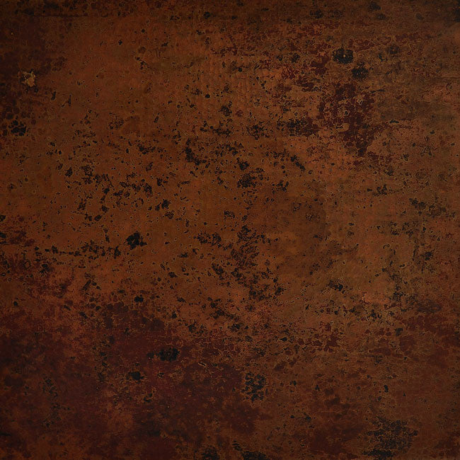 dark color copper kitchen sink detail