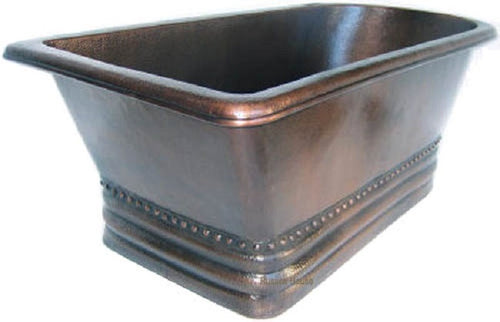 antique slipper copper tub