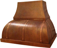made to order mexican copper kitchen vent hood