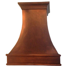 made to order classic copper kitchen cook-top hood