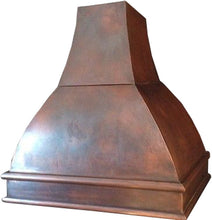 made to order spanish copper kitchen vent hood