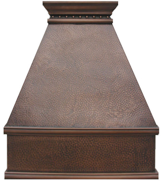 vintage copper stove hood