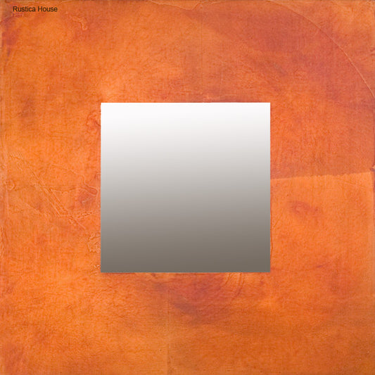 square copper mirror