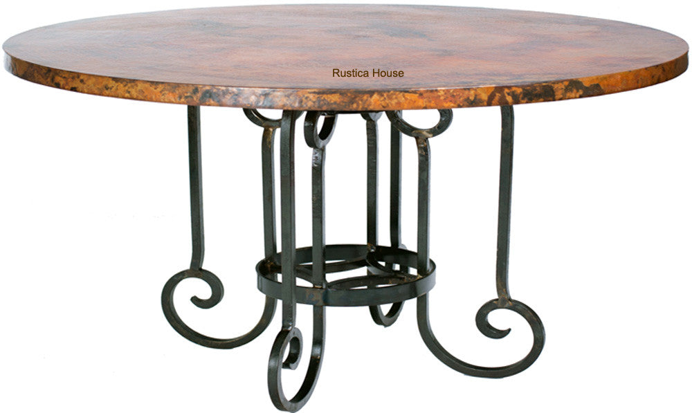 coppersmith dining table