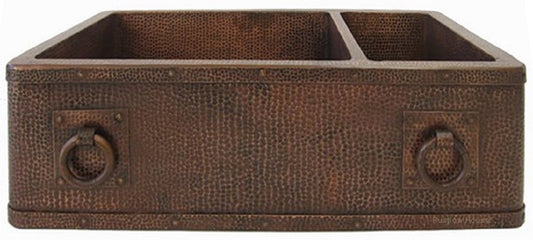 handcrafted spanish apron copper kitchen sink