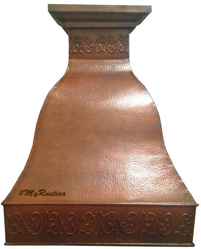 vintage copper oven hood